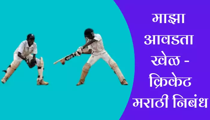  My Favourite Game Cricket Essay In Marathi