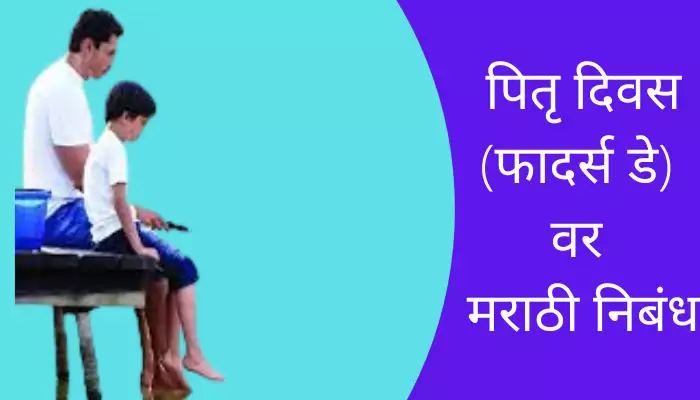 Fathers Day Essay In Marathi