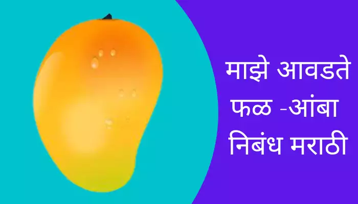 My Favourite Fruit Mango Essay In Marathi